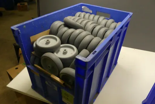 Posten Tente - Ersatzräder, grau