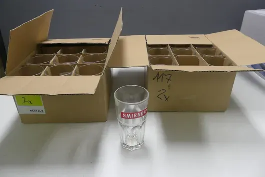 Partij Smirnoff - longdrinkglazen