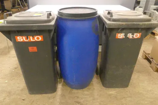 3x Mülltonne