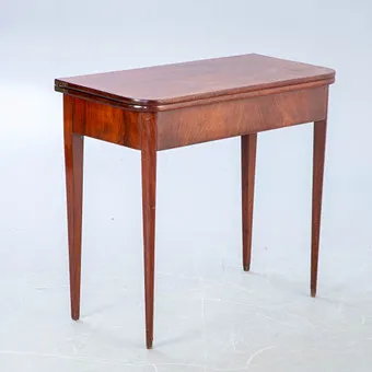 Console table with folding top, Northern Germany, mid-19th c.