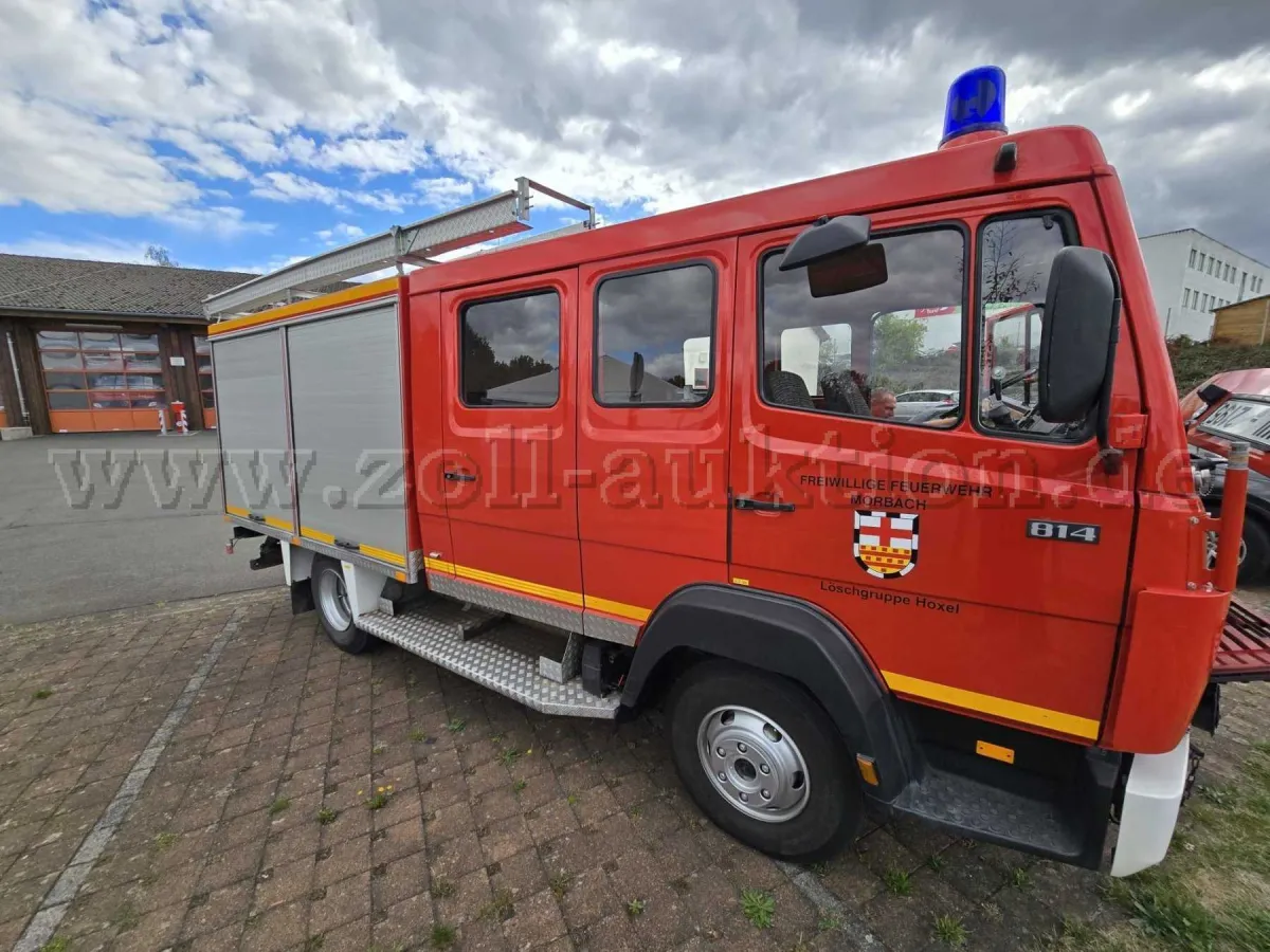 1 draagbare pompvoertuig (TSF) Daimler Benz, type: 814 F /728000
