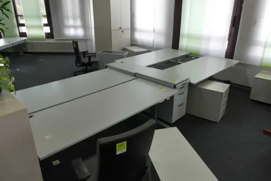 4x bureaux à hauteur réglable électrique