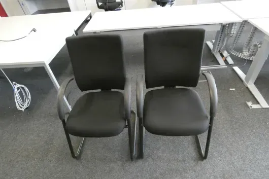 2x chaise visiteur