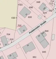 Rüggeberg - Parcelle env. 594 m² avec maison préfabriquée et droit d'habitation à reprendre