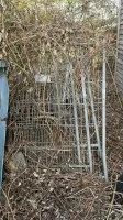 1 partij bouwhek elementen, ca. 20 stuks