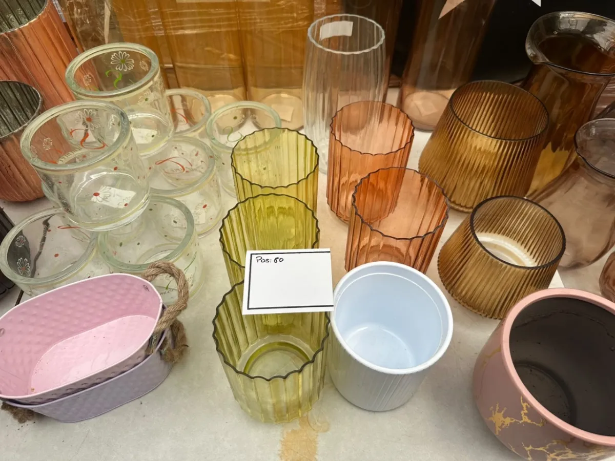 Lot of various decorations