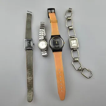 Kavel 4 damespolshorloges - Seiko, Lancome