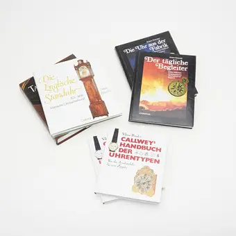 Soubor odborných knih o hodinkách, 1987-1995, Německo. (6).