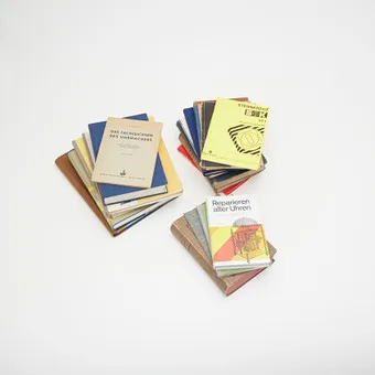Bundle of reference works for watchmakers, 1902-2011, Germany. (20).