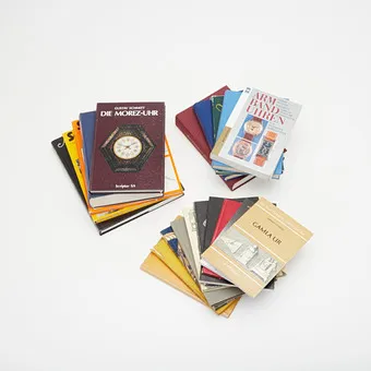 Bundle of watch monographs, 1894-1993, Germany and others. (20).