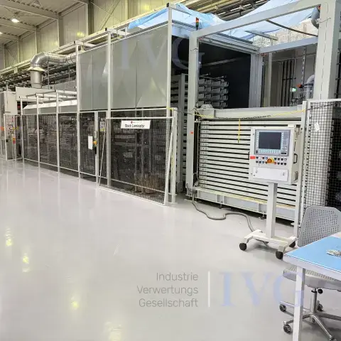 Four de laminage sous vide en verre avec zone de refroidissement MEIER Stacolami 15-20/11 / Kl 11 / Kl 100