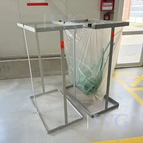 Support de sac poubelle 2 pièces