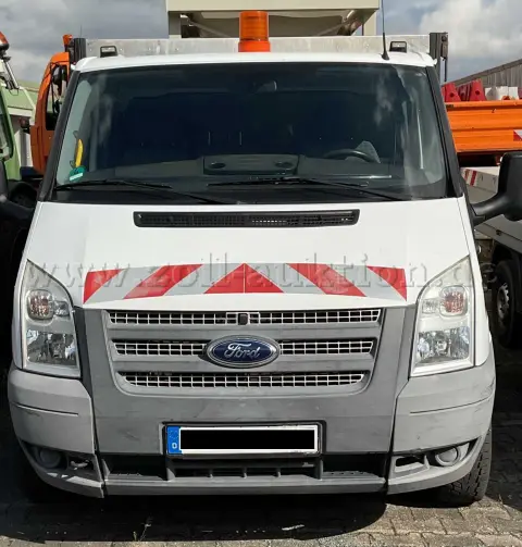1 Ford Transit cabine simple comme benne basculante arrière