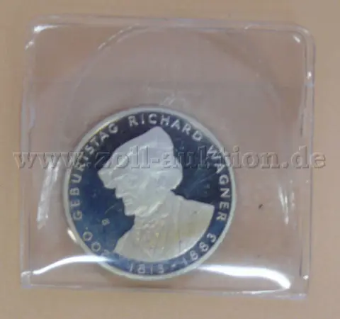 1 herdenkingsmunt 10 euro 200e geboortedag Richard Wagner 1813-1883 BRD 2013