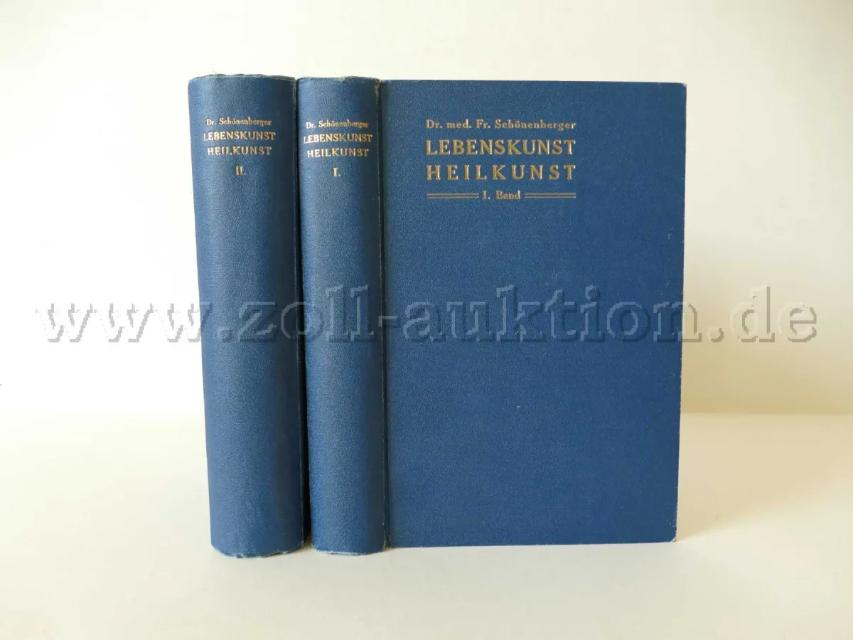 2 Bände - Lebenskunst Heilkunst. Ärztlicher Ratgeber für Gesunde und Kranke