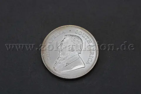 1 pièce d'argent 2 oz Silver Krugerrand - 2 Rand (argent fin 999)