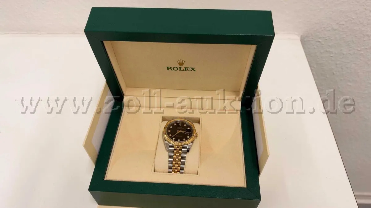 1 herenpolshorloge van het merk ROLEX, model Datejust 7500/000 geelgoud