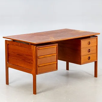 Hans J. Frydendal, desk for Gasvig Mobler, Denmark, 1960s.