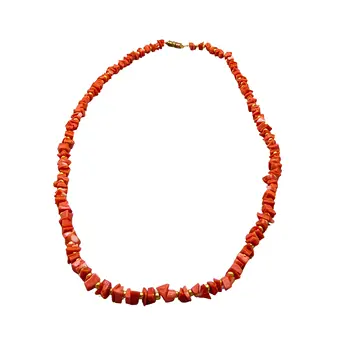 Koralen ketting met draaisluiting