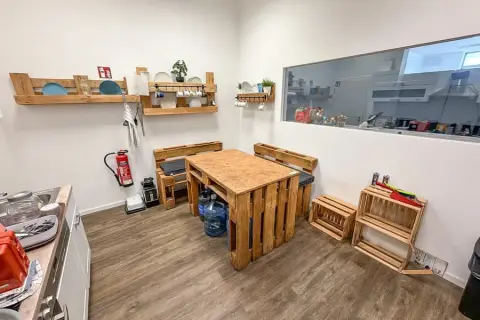 Sada paletového nábytku