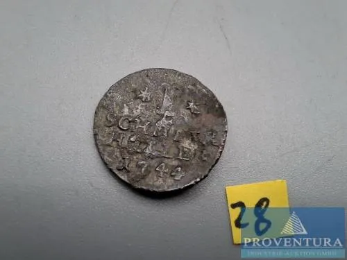 Circulation coin Hesse-Kassel 1 Schmalkalden Heller 1744