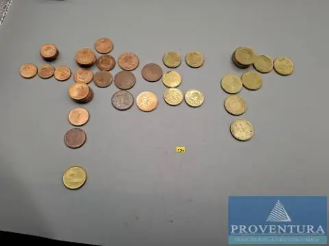 Pièces en euro 1 ct 5x RFA 3x Italie