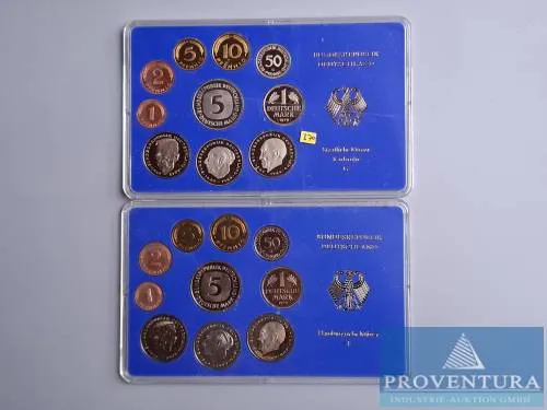 Série de pièces RFA 1979 GJ pp 25,76 DM