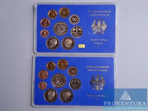 Série de pièces RFA 1976 GJ pp 21,76 DM
