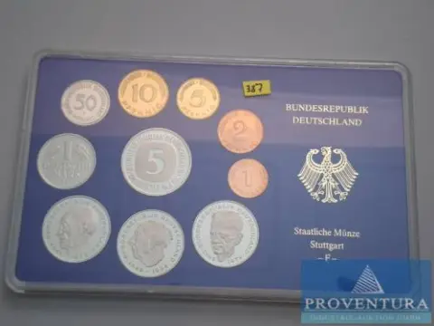 KMS Bundesrepublik Deutschland 1987 F pp 12.88 DM