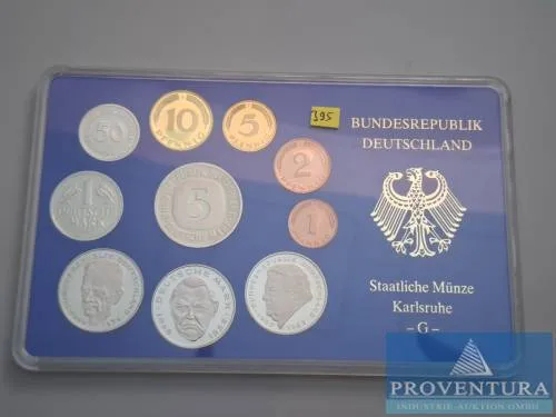 Sada mincí SRN 1991 G pp 12,88 DM