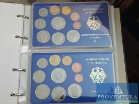 KMS Bundesrepublik Deutschland 1997 ADFGJ pp 64.40 DM Album