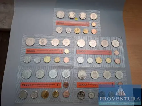 Sada mincí SRN 2000 ADFGJ st 64,40 DM