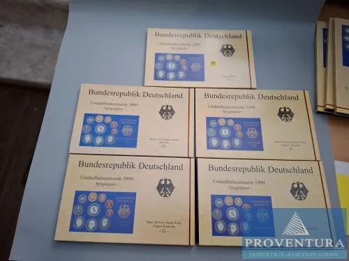 Sada mincí SRN 1999 ADFGJ sp 64,40 DM