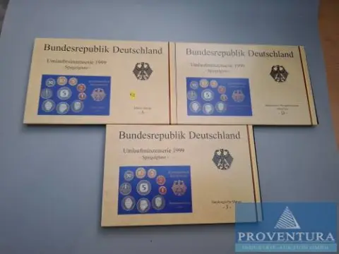 Muntset Bondsrepubliek Duitsland 1999 ADJ sp 38,64 DM