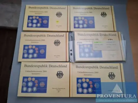 Muntset Bondsrepubliek Duitsland 2000 AAAADJ sp 77,28 DM