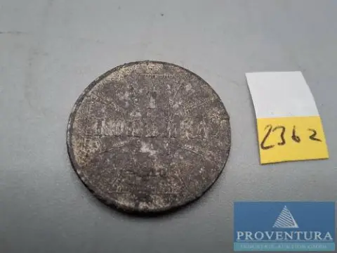 Circulatiemunt Oberbefehlshaber Ost 1 kopeke 1916