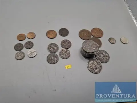 Circulatiemunten Noorwegen 1920-1950 1 Öre 1940 1941 1945 1946 1949 1950