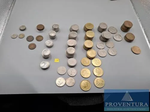 Circulatiemunten België 7x 25 Centimes