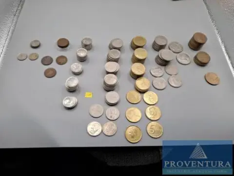 Circulatiemunten België 7x 25 Centimes