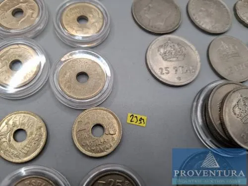 Pièces de circulation Espagne Juan Carlos 154x 1 Peseta
