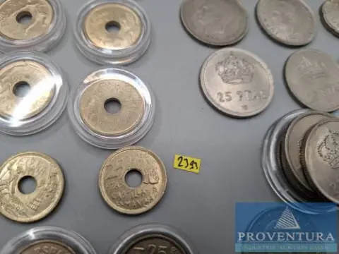Pièces de circulation Espagne Juan Carlos 154x 1 Peseta