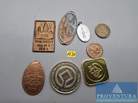 Postzegels en insignes wijding van de Dom van Mainz 1928