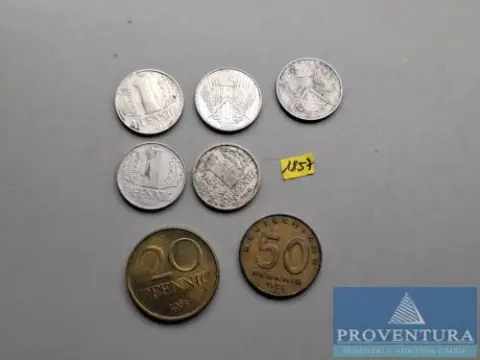 Umlaufmünzen DDR 50 Pfennig 1950 A