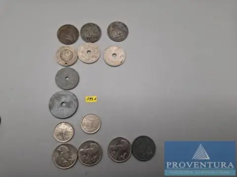 Umlaufmünzen Belgien vor 1945 3x 2 Centimes 1862 1870 1909