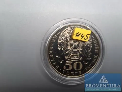 Verzamelmunt Kazachstan 50 tenge 2001 st 10 jaar onafhankelijkheid