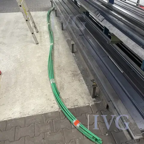 Lot de profilés de glissement en plastique (vert)