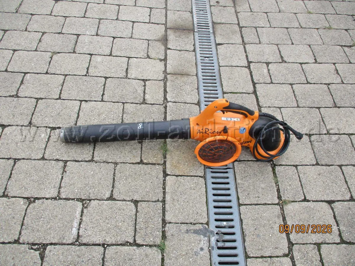 1 cordless leaf blower Pellenc, cordless blower Airion