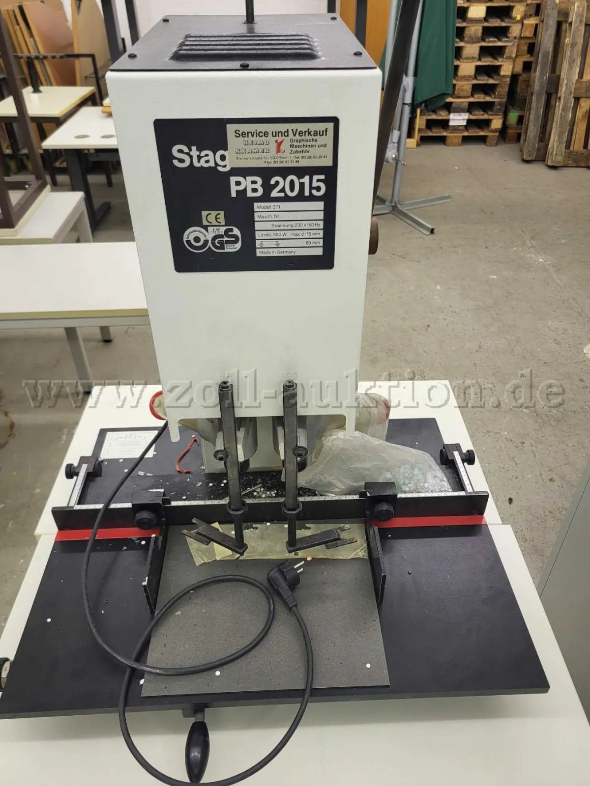 1 perceuse à papier Stago PB 2015 S2