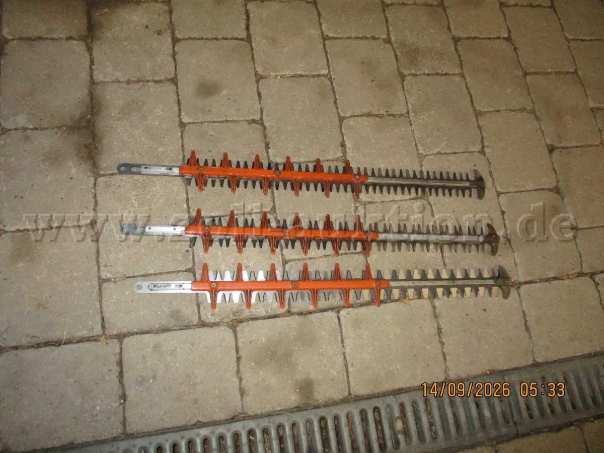 1 nůž na plotové nůžky, 3 nože na plotové nůžky pro HSA 86