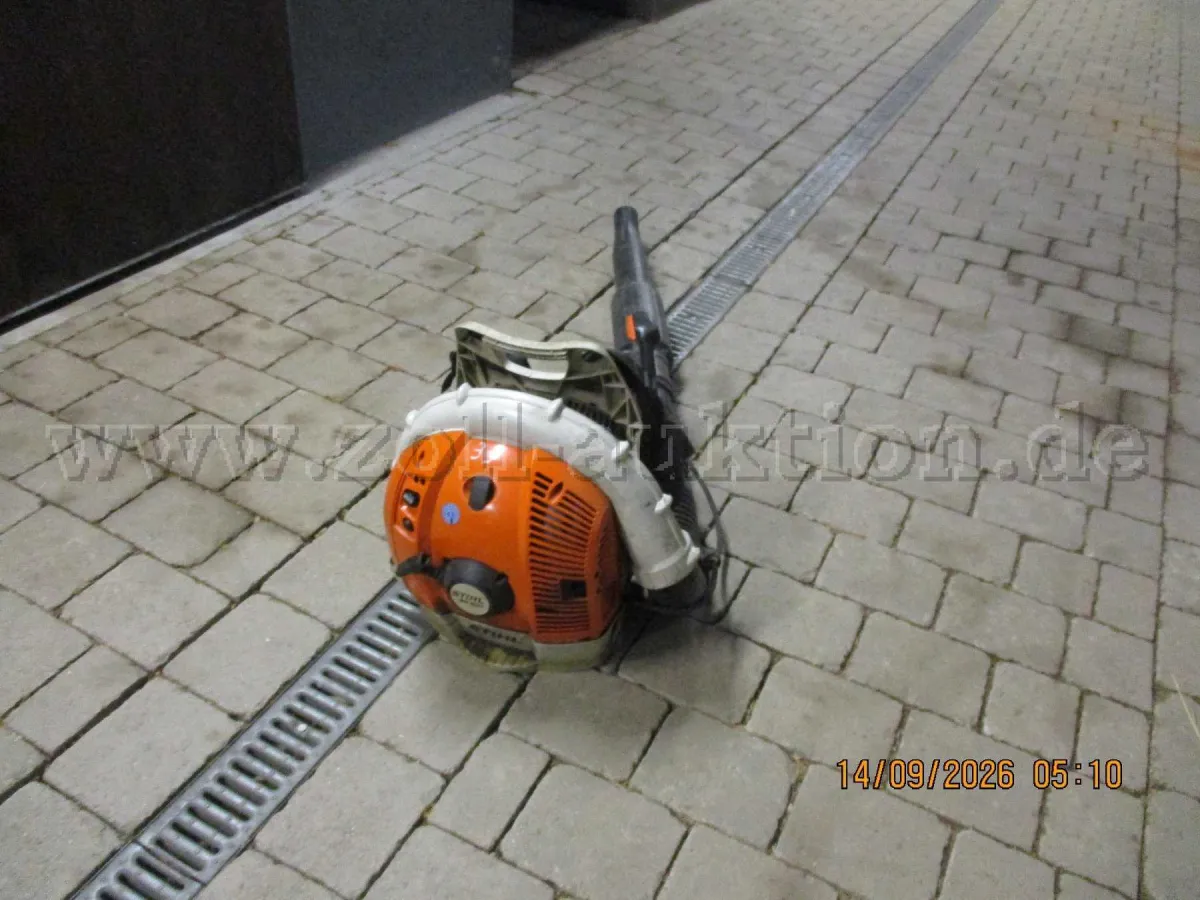 1 Stihl BR 500 leaf blower, petrol leaf blower